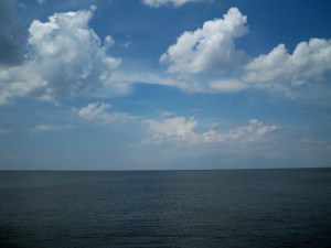 Sky above Lake Ponchartrain