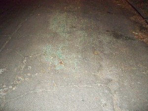 Glass Pile at Jefferson and ?