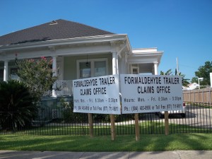 FEMA Formaldehyde Trailer Claims Office