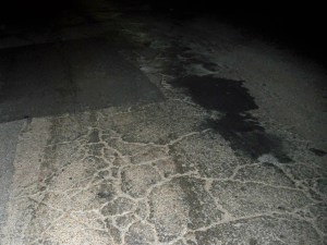 Filled Pothole at Delachaise and St. Charles