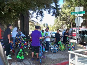 Scraper Bikes at Lakeside Park