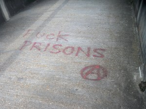Fuck Prisons Graffitti