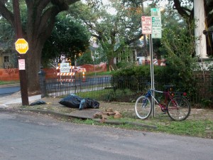 Abandoned Bicycle at Louisiana and Camp