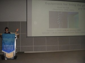 Mary Gray and a Giant Powerpoint Presentation at Tulane