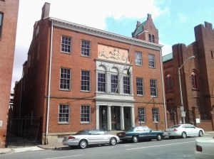 Peale Museum Building at 225 North Holliday Street