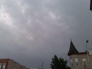 Stormy Skies Above Webster & E. Fort Avenue