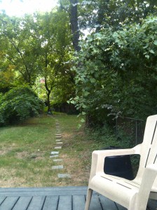 View From a Back Porch in Waverly
