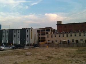 Looking Back Toward Oliver Street From Brentwood
