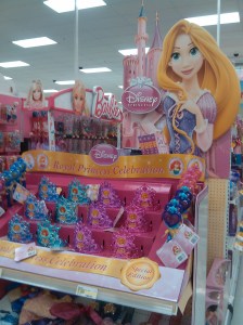 Princess Party Paraphernalia at the Target at Canton Crossing At The End of Boston Street