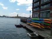 Kayak Stacks at the Fells Point Pier