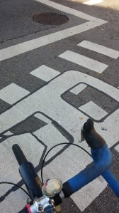 Zipper Crosswalk at Eutaw & Fayette