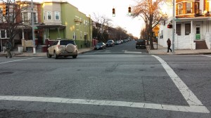 Intersection at 25th & Guilford
