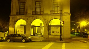 Catherine Pugh Campaign Headquarters on Charles Avenue in Mount Vernon