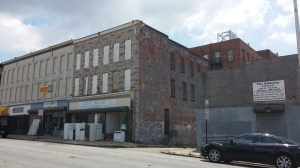 Storefronts at West Pratt & Ackworth