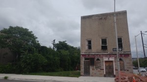 Boarded-Up Church at Wolfe & Chase